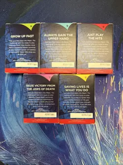 MTG Spider-Man Magic the Gathering Welcome Deck Set of 5 FIVE Spiderman - Image 2