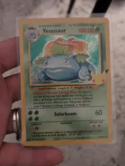 Pokemon TCG Venusaur Holo Rare Card Celebrations 15/102 NM Condition - Image 2