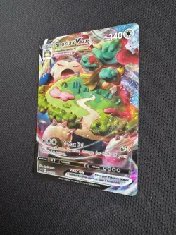 Pokemon TCG Snorlax VMAX Holo Ultra Rare Card Sword & Shield Base Set 142/202 - Image 3
