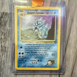 Nintendo Pokemon TCG Gym Challenge Holo 8-Card Lot Giovanni Gyarados Persian - Image 2