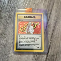 Nintendo Pokemon TCG Gym Challenge Holo 8-Card Lot Giovanni Gyarados Persian - Image 4