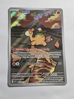 Pokemon TCG Numel 223/217 Illustration Rare Pokemon Card Ascended Heroes - Image 1