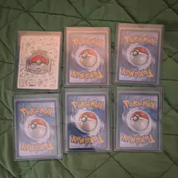 Pokemon TCG 6-Card Mixed Holo Lot Charizard, greninja, blastoise, lugia GX - Image 2