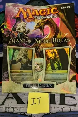 1x Ajani VS. Nicol Bolas: Duel Deck: Italian New Sealed Product - Magic: The Ga - Image 1