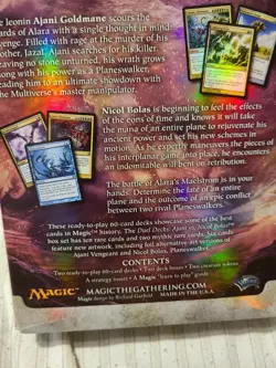 MTG Magic Duel Deck Ajani vs Nicol Bolas New Sealed w Foil Planeswalkers SeePics - Image 3