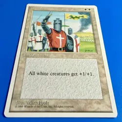 1 BANNED MTG Magic The Gathering Crusades | Fourth Edition 4ED | NM - Image 5
