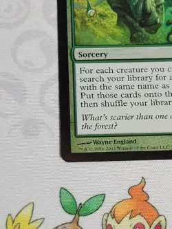 C3309 MAGIC MTG M11 CORE SET 2011 DOUBLING CHANT #170 MP RARE FOIL - Image 5