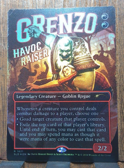 MTG✨ Grenzo, Havoc Raiser (Rainbow Foil) Secret Lair Drop NEAR MINT Pack Fresh! - Image 1