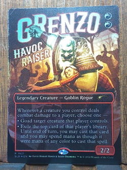 MTG✨ Grenzo, Havoc Raiser (Rainbow Foil) Secret Lair Drop NEAR MINT Pack Fresh! - Image 2
