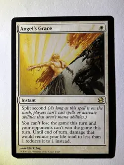 MTG Angel's Grace Modern Masters Regular Card Lightly Played - Image 1