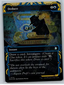 MTG - Secrets of Strixhaven: Mystical Archive #16 Deduce FOIL - Image 1