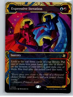 MTG - Secrets of Strixhaven: Mystical Archive #64 Expressive Iteration FOIL - Image 1