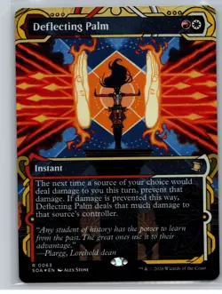 MTG - Secrets of Strixhaven: Mystical Archive #63 Deflecting Palm FOIL - Image 1