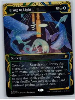 MTG - Secrets of Strixhaven: Mystical Archive #61 Bring to Light FOIL - Image 1