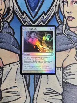 1x Lingering Souls FOIL - LP Dark Ascension MTG Magic - Image 1