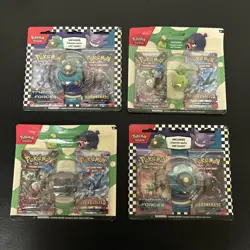 Pokemon TCG: Back To School Lot Of 4x W/eraser 8 Booster Packs New Factory Seal - Image 1