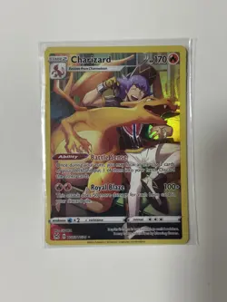 Charizard TG03/TG30 Ultra Rare Lost Origin Trainer Gallery Pokemon - Image 1
