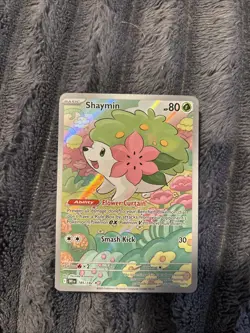 2025 Pokemon SV Destined Rivals DRI EN Shaymin #185/182 - Image 2