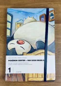 Pokemon Center x Van Gogh Museum Snorlax & Munchlax Notebook BRAND NEW/SEALED - Image 1