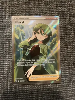 Cheryl 159/163 Full Art Trainer Battle Styles Ultra Rare Pokemon Card Near Mint - Image 1
