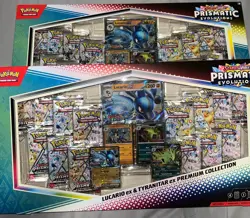 Pokemon Lucario Ex Tyranitar Ex Premium Collection Prismatic Evolution Lot of 2 - Image 2