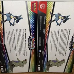 Pokemon Lucario Ex Tyranitar Ex Premium Collection Prismatic Evolution Lot of 2 - Image 3