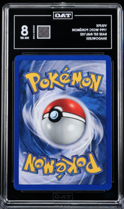 1999 WOTC Pokemon Base Set Shadowless VULPIX card no. 68 - TAG 8 - READ DESC. - Image 2
