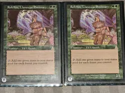 MTG Rofellos, Llanowar Emissary Lightly Played Urza's Destiny free shipping - Image 1