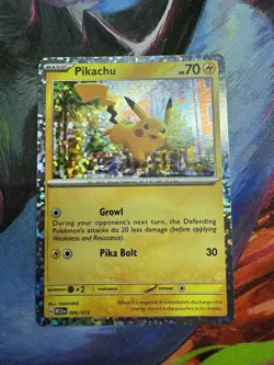 Pikachu 006/015 - Holo - McDonald’s 2023 Pokemon Card - Image 1