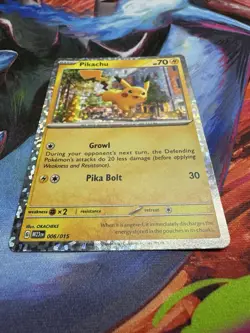 Pikachu 006/015 - Holo - McDonald’s 2023 Pokemon Card - Image 2