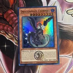 Yugioh Dragonmaid Cehrmba Ultra Rare Battles of Legend Monster Mayhem BLMM-EN048 - Image 1