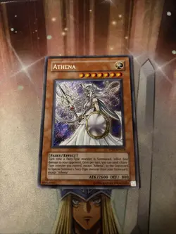 Yugioh Athena PP02-EN018 Secret Rare NM Near Mint Card - Image 1