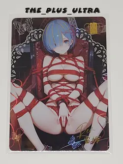 Goddess Story Dream Of Desire Anime Waifu Card BIR-05 Rem Re Zero - Image 2