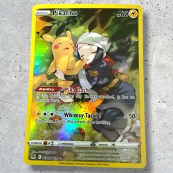 Pikachu TG05/TG30 - Lost Origin Trainer Gallery - Holo Rare Pokemon Card - NM - Image 1