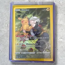 Pikachu TG05/TG30 - Lost Origin Trainer Gallery - Holo Rare Pokemon Card - NM - Image 4