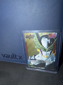Bandai Dragon Ball Fusion World Cell Leader SB01-001 Gold Manga Card - Image 3