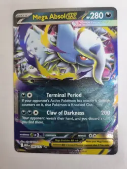 Mega Absol ex - 086/0132 - Mega Evolution Base Set NM Pokemon Card Double Rare - Image 1
