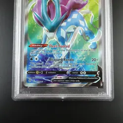 PSA 10 Suicune V 173/203 Pokemon Evolving Skies Full Art Graded Card - Image 3