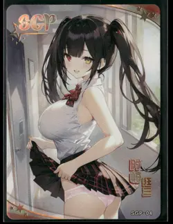 TOKISAKI KURUMI SGP SGP-04 SECRET WORDS Goddess Story Anime Collectible Card - Image 1