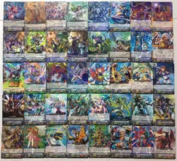 Lot of 40 Japanese Cardfight!! Vanguard Rare Card Set - Image 1