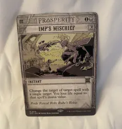Wizards of the Coast Imp's Mischief OTJ Regular Rare #0015 EN - Image 1