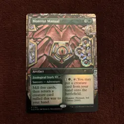 Monster Manual (Rainbow Foil) Secret Lair Drop Foil - Image 1