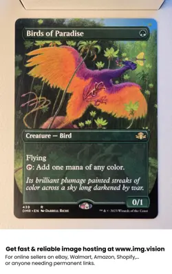 Birds of Paradise #439 - Dominaria Remastered - MTG - NM - Image 1