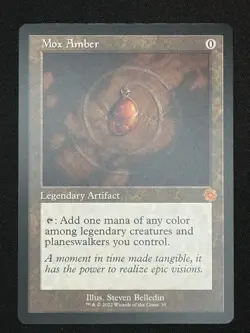 MTG Mox Amber BRR 35 Mythic Rare Brothers’ War Retro Artifact - Image 1