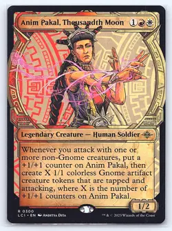 Anim Pakal, Thousandth Moon (Showcase) 300 The Lost Caverns of Ixalan MTG LP - Image 1