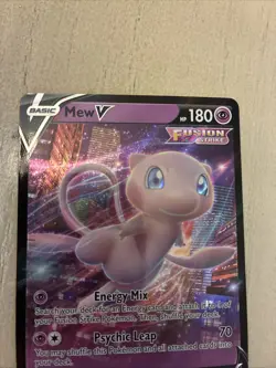 2023 Pokemon Sword & Shield Crown Zenith Mew V #060/159 - Image 2