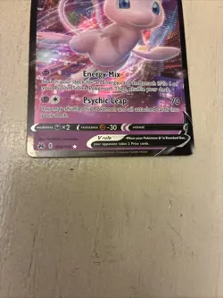 2023 Pokemon Sword & Shield Crown Zenith Mew V #060/159 - Image 3