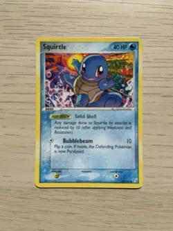 Pokemon TCG Squirtle #64/100 EX Crystal Guardians 40 HP Regular Card NM/LP - Image 3