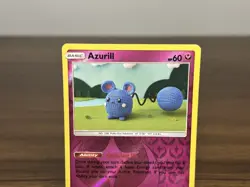 Azurill 146/236 Cosmic Eclipse Reverse Holo Pokemon Card - Image 2