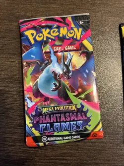 Phantasmal Flames Booster Pack X2 NEW Pokemon TCG - Image 3
